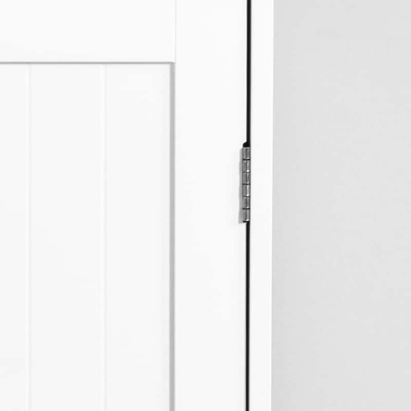 Bathroom Storage Cabinet with Adjustable Shelf and Drawers