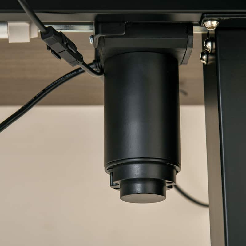 Vinsetto Electric Height Adjustable Standing Desk with 54" Desktop, 4 Memory Button Control and Anti-Collision System