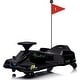 preview thumbnail 25 of 28, 24V Kids Drift Car with Colorful LED Lights and Music Black
