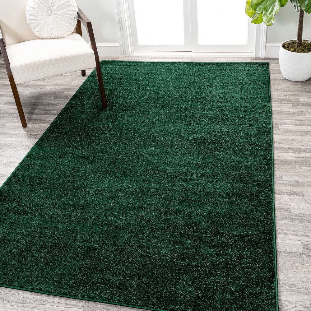 JONATHAN Y Tumbling Solid Low-Pile Area Rug