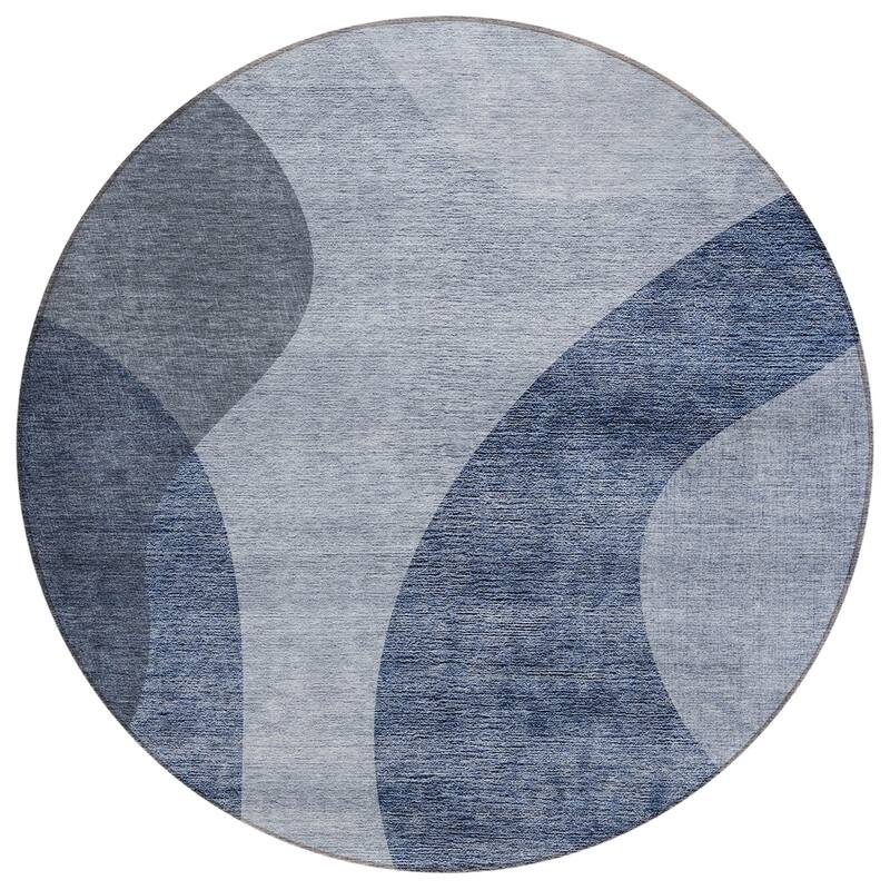 Machine Washable Indoor/ Outdoor Chantille Modern Deco Rug