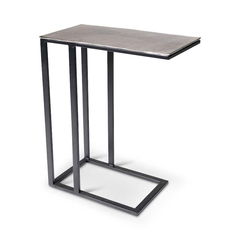 Urbia Tanu C-Table End Table - Vintage Silver