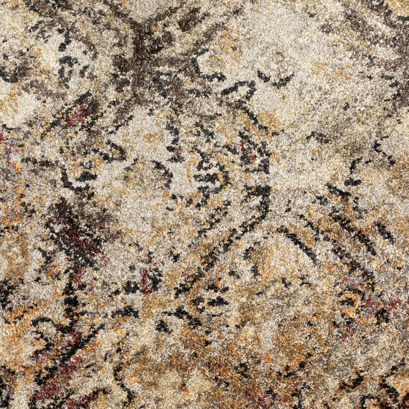Addison Plano Moroccan Boho BROWN Area Rug