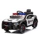 preview thumbnail 25 of 57, Dodge Charger 12V Kids Police Car Ride On with Remote Control, Three Speed Adjustable, LED Lights for Children Aged 37-96 Months