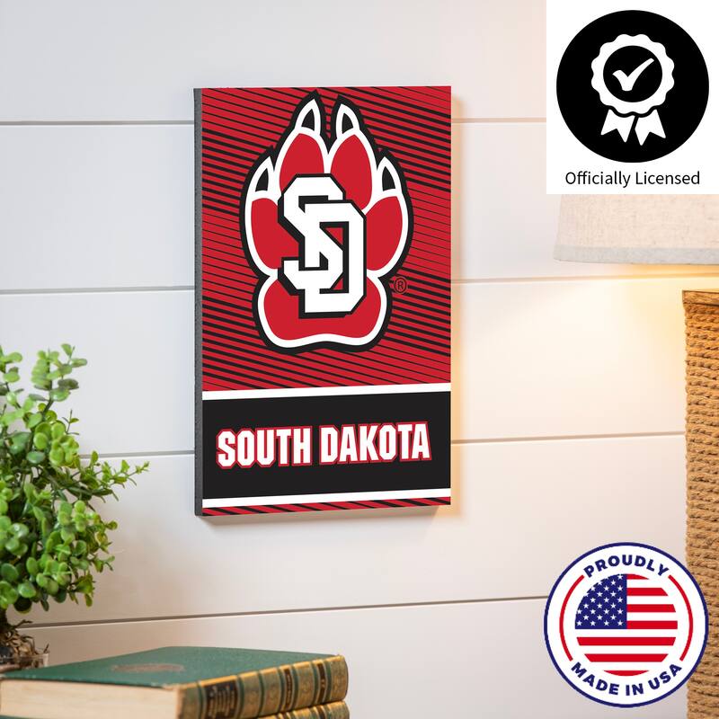 University of South Dakota Foam Core Wall Decor
