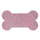 Sparkles Home Rhinestone Dog Bone Placemat - Pink