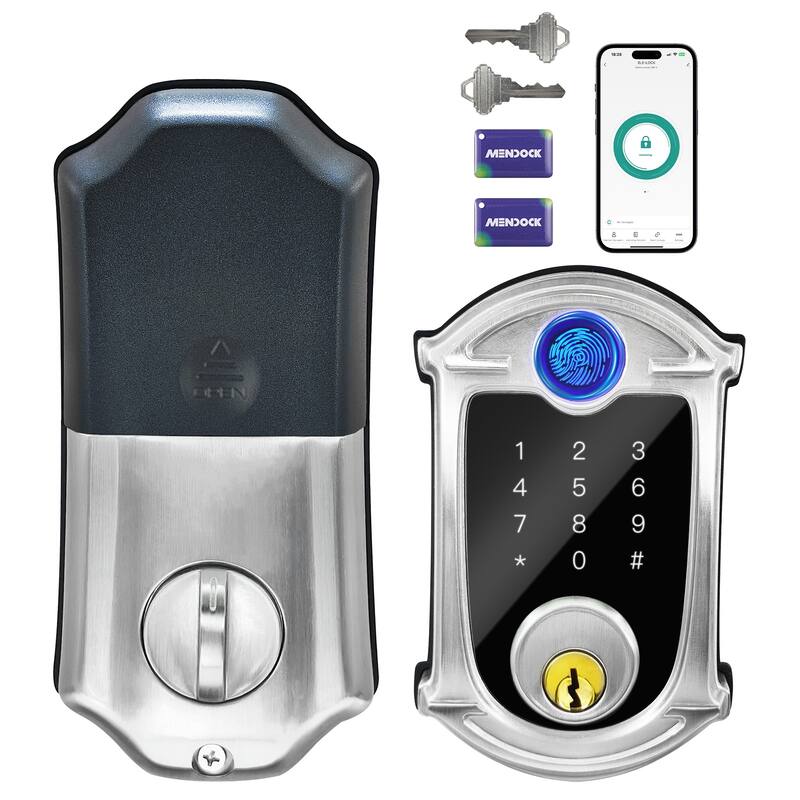 Smart Lock with Bluetooth, Fingerprint and Auto-Lock