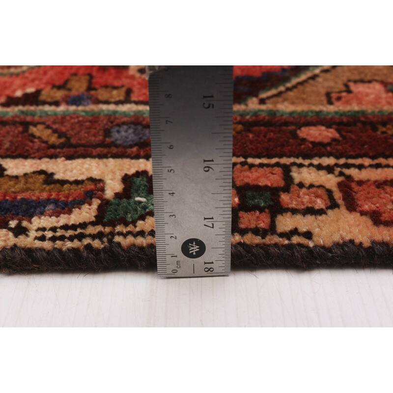 ECARPETGALLERY Hand-knotted Andelz Black Wool Rug - 3'7 x 10'6