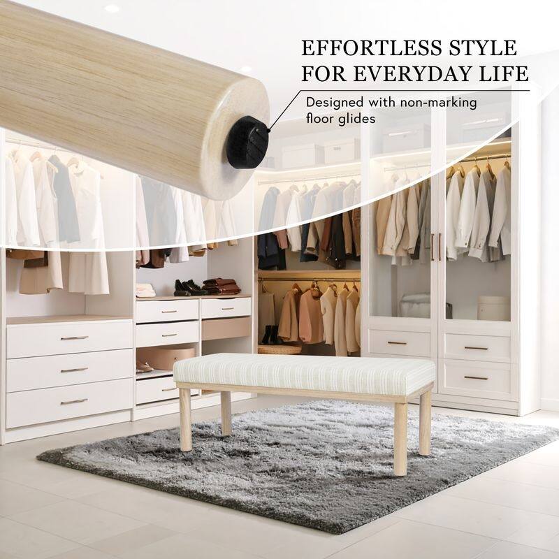 HomePop Oslo Upholstered Bench