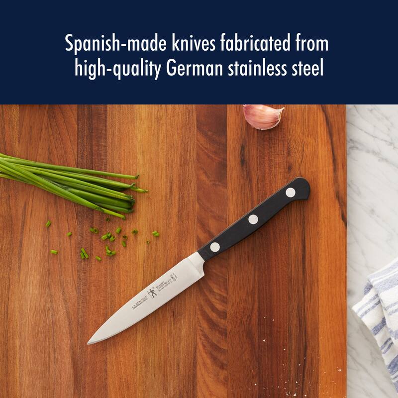 Henckels CLASSIC 3-pc Starter Knife Set - Black/Stainless Steel