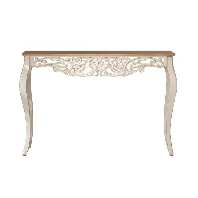 Antique White Console Table Side Table Sofa Table for Living Room, Accent Table Entryway Table Hallway Table