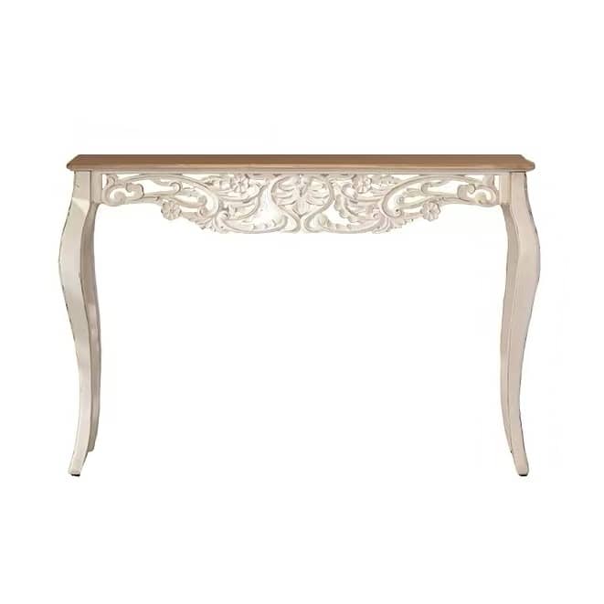Antique White Console Table Side Table Sofa Table for Living Room, Accent Table Entryway Table Hallway Table