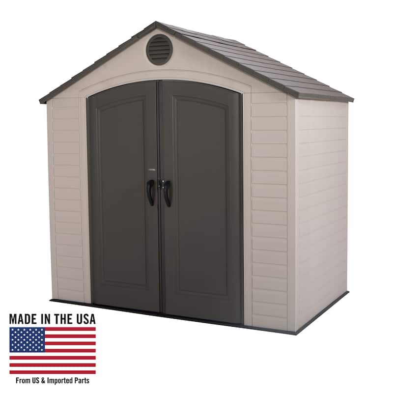 Lifetime 8 Ft. x 5 Ft. Outdoor Storage Shed (6418)