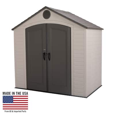 Lifetime 8 Ft. x 5 Ft. Outdoor Storage Shed (6418)