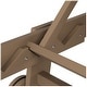 preview thumbnail 9 of 113, Shoreside Modern Poly Eco-Friendly All Weather Reclining Chaise Lounge With Wheels and Side Table (2-Piece Set)