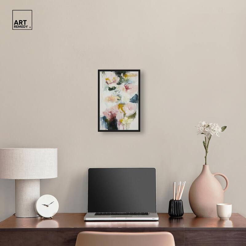 Dripping Colors I Canvas by Art Remedy