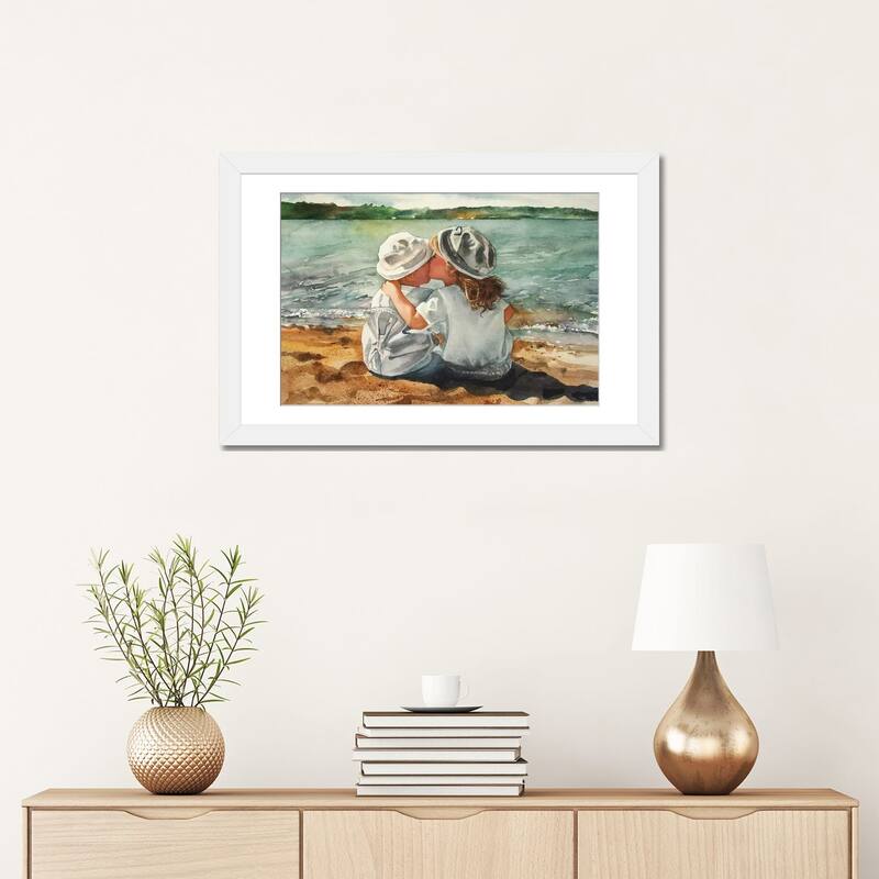 iCanvas "Beach Kisses" by Judith Stein