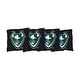 preview thumbnail 1 of 1, Portland State University Vikings Black Cornhole Bags All-Weather Resin Filled