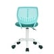 preview thumbnail 67 of 91, HomyLin Armless Swivel Kids Desk Chair with Mesh Padded Seating