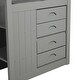 preview thumbnail 14 of 23, Full over Full Bunk Bed with Twin Size Trundle