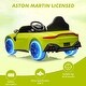 preview thumbnail 28 of 29, 12V Ride on Sports Car for Kids Licensed Aston Martin Battery Powered Car