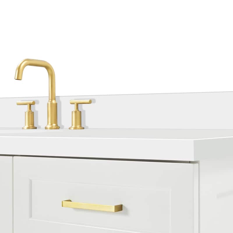 Ariel Q067SWQRVO Taylor 67" Free Standing Single Basin Vanity Set with