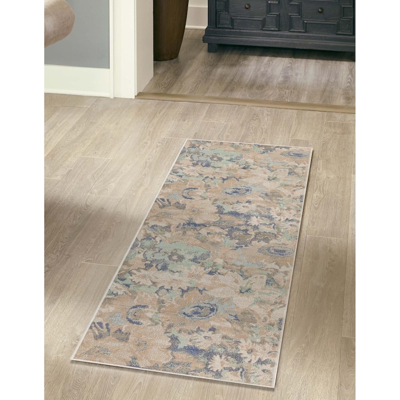 Country & Floral Heloise Collection Area Rug