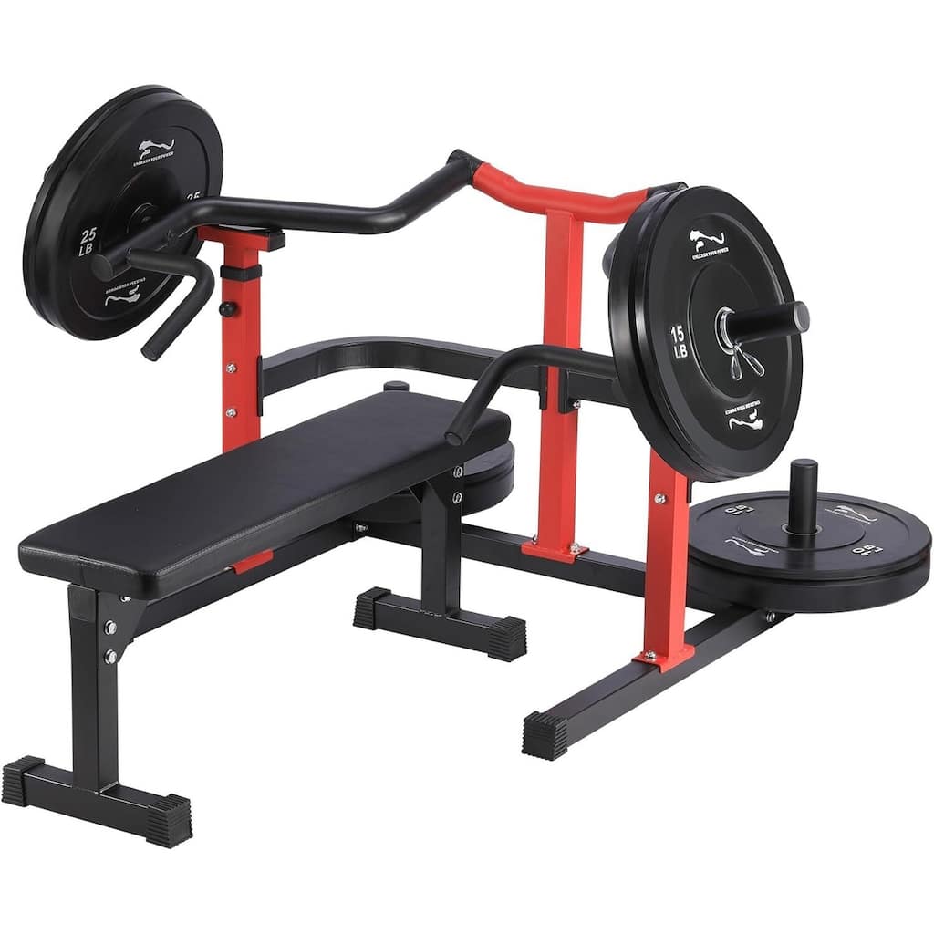 Chest Press Machine with Adjustable Plates