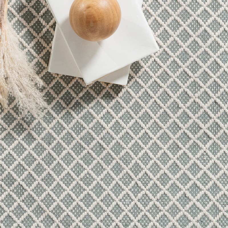 Home Conservatory Trellis Handwoven Indoor/Outdoor Area Rug