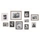 preview thumbnail 55 of 58, Kate and Laurel Bordeaux 10-piece Wood Gallery Wall Picture Frame Set white wash, charcoal grey, rustic grey