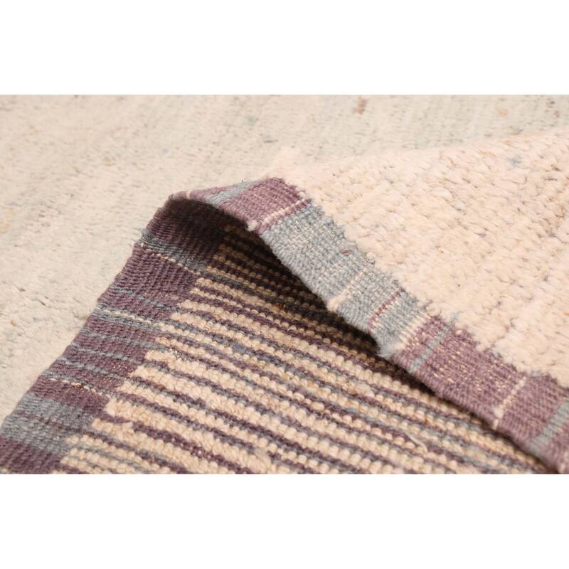 ECARPETGALLERY Hand-knotted Pak Finest Marrakesh Ivory Wool Rug - 9'5 x 11'8