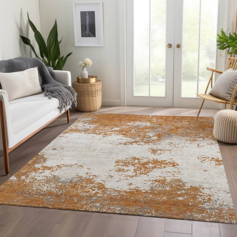 Premium Washable Super Soft Abstract Solid Mayfield Rug