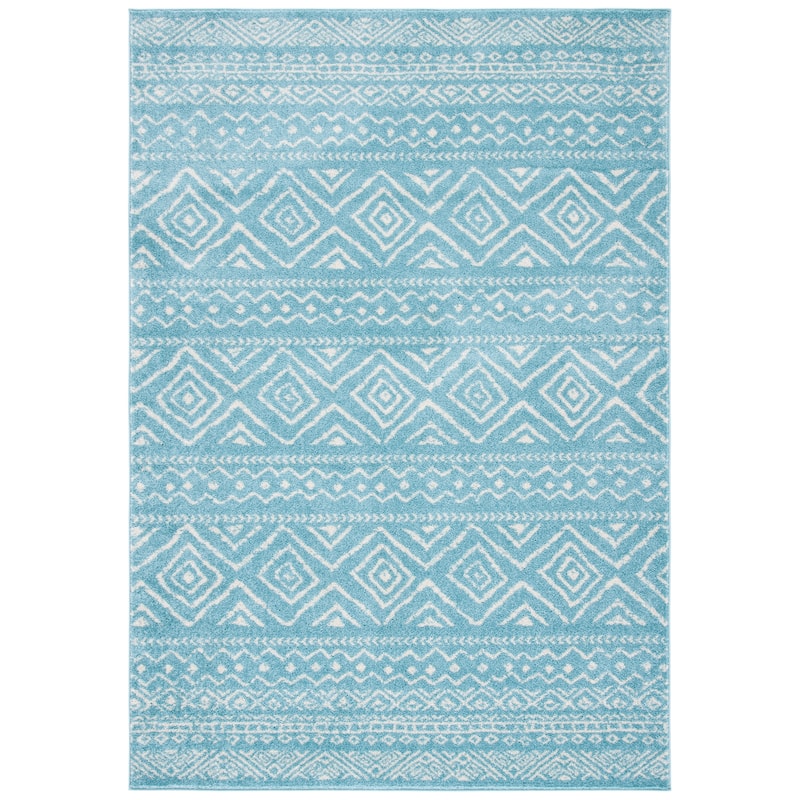 SAFAVIEH Tulum Vassilia Moroccan Boho Distressed Rug - 5'3" x 7'6"