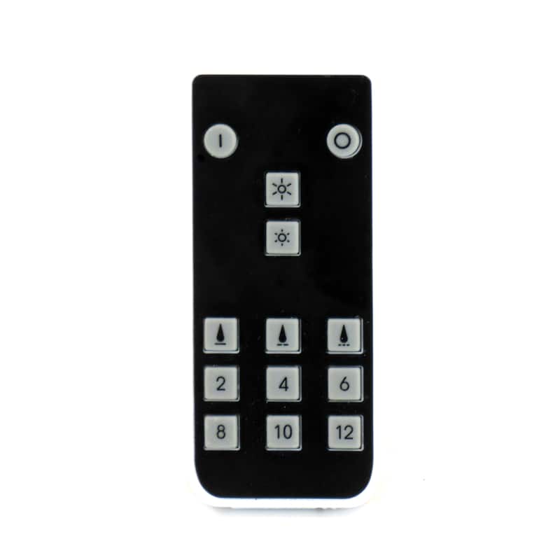 HGTV Home Collection 9 in Georgetown Real Motion Flameless Candle With Remote, Ivory, LED - 9 in