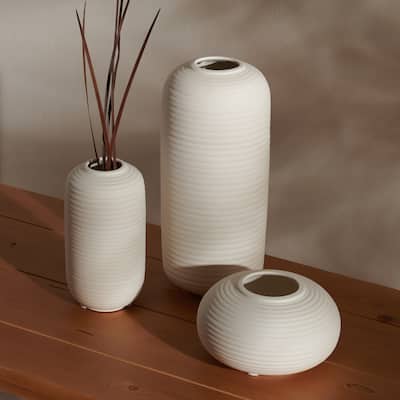 SAFAVIEH Sora Ceramic Decorative Vase (Set of 3) - 6Wx6Dx10H