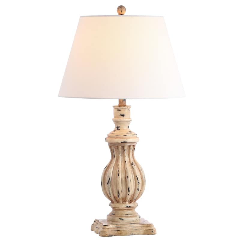 SAFAVIEH Lighting 31-inch Tanner Brown LED Table Lamp (Set of 2) - 17"W x 17"D x 31"H