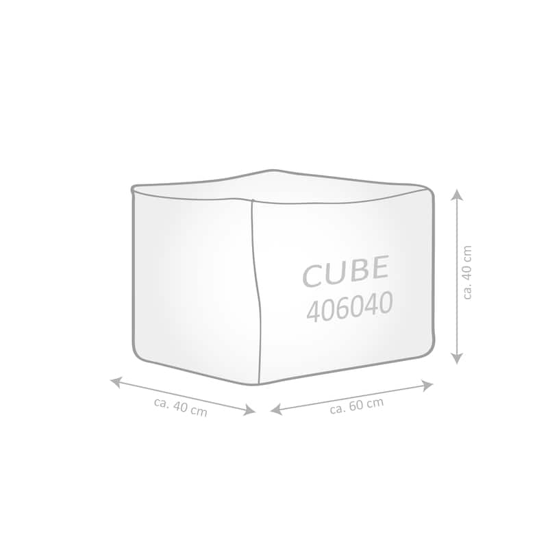 Gold Cube Straw 23"W x 15" D x 15" H