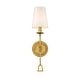 preview thumbnail 1 of 2, Carson Carrington Tarisbodarna Rustic Traditional 1-light Wall Sconce