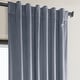 preview thumbnail 130 of 140, Exclusive Fabrics Heritage Plush Velvet Room Darkening Curtain (1 Panel) - Luxurious Single Drapery for Enhanced Room Darkening