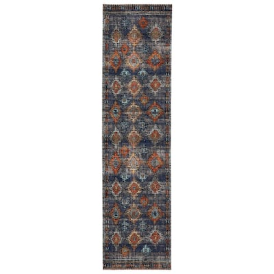 Dez Indoor and Outdoor Tribal Area Rug