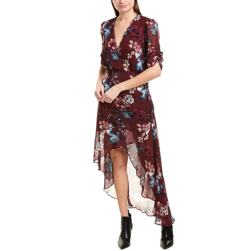 silk dress maxi
