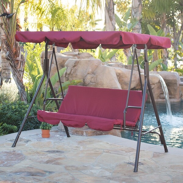 Shop Belleze Porch Swing Soft Cushioned Sunlight Protection