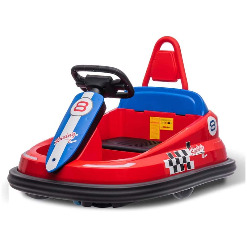 Kids Ride on Bumper Car - Red