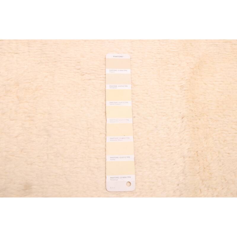 ECARPETGALLERY Hand-knotted Pak Finest Marrakesh Cream Wool Rug - 5'11 x 7'10