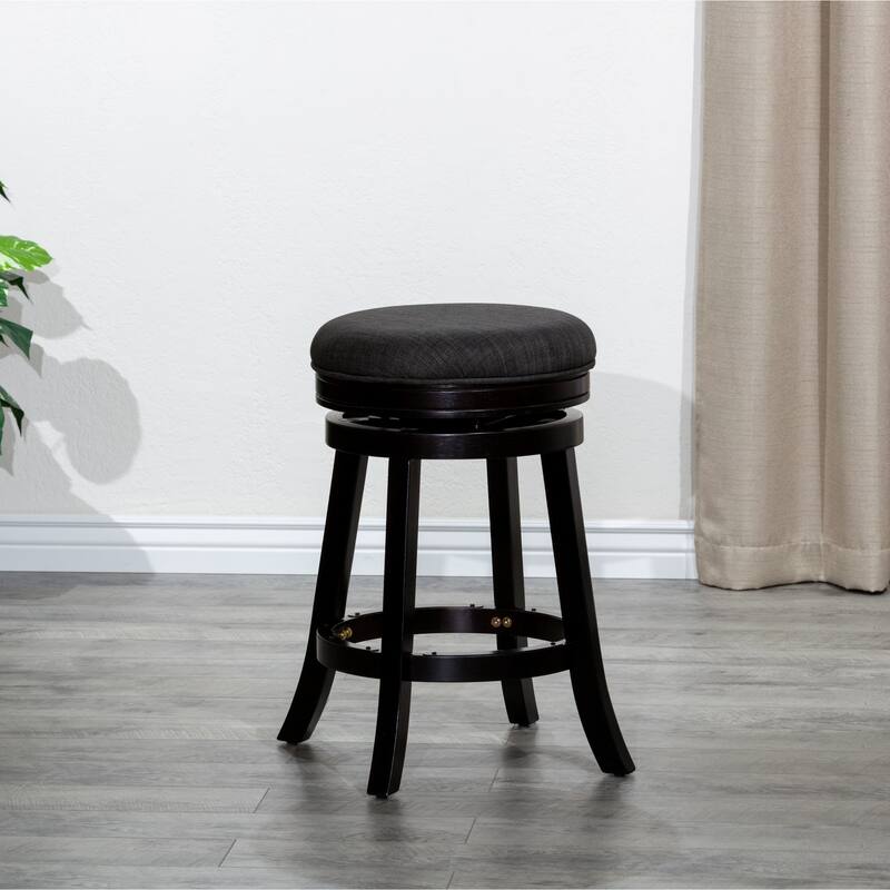 DTY Indoor Living Creede Backless Swivel Stool