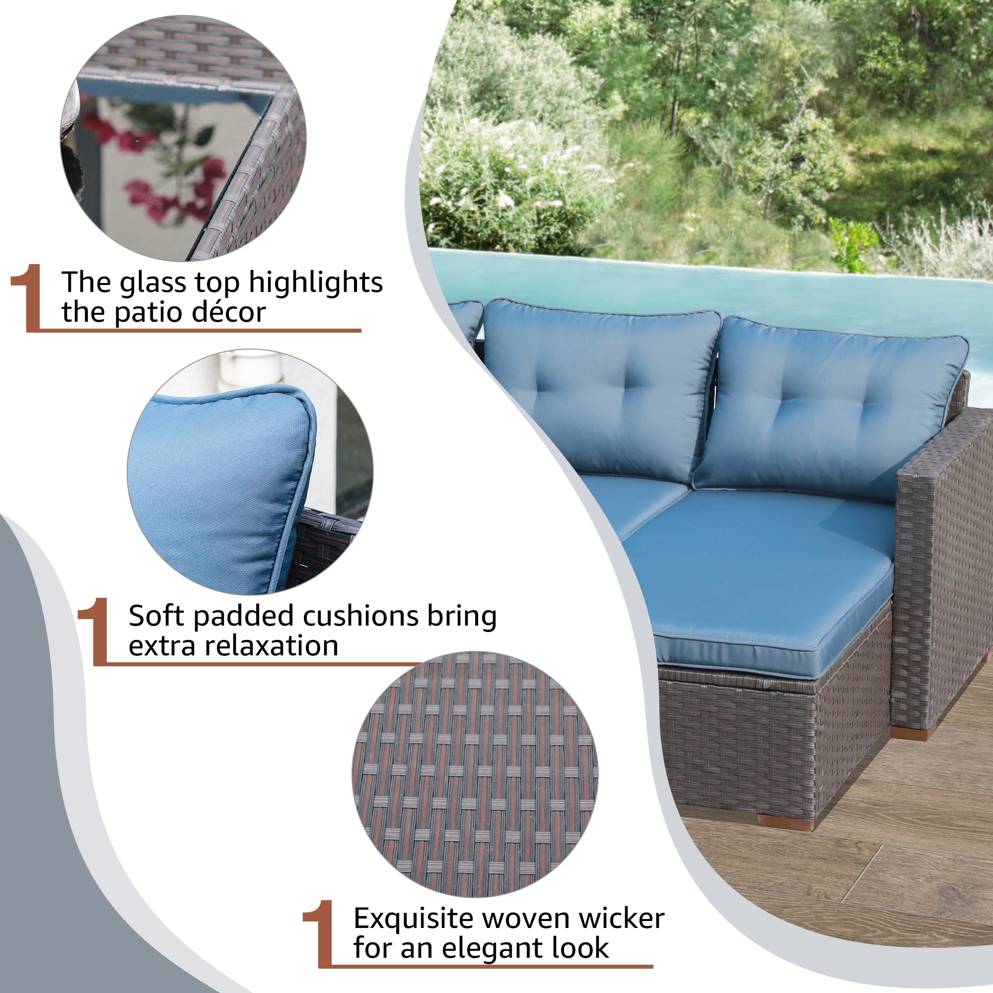 WICKER SOFA 3P ACME JOURNAL STANDARD - gisp.gov.zw