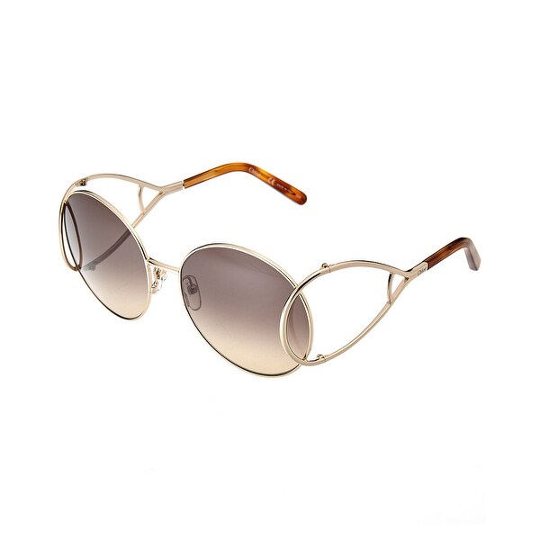 Chloe 60mm aviator sunglasses clearance