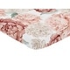 preview thumbnail 2 of 4, Boho Shabby Chic Floral Girl Fitted Mini Portable Crib Sheet Ivory Bohemian Vintage Garden Watercolor Flower Nature Elegant Rose