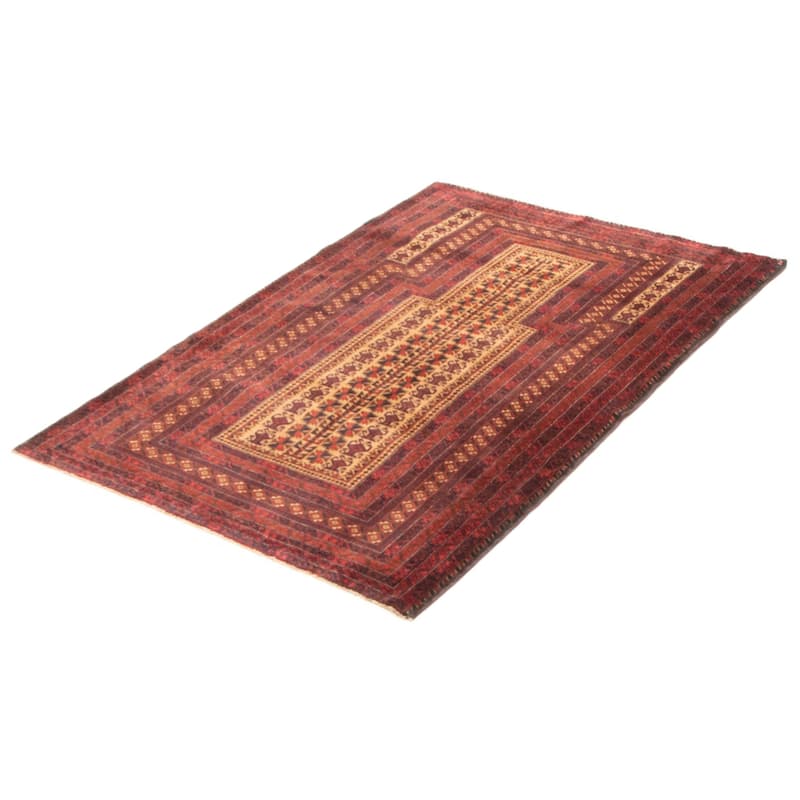 Teimani Tan Rug 3'2" x 4'8" - 3'2 x 4'8