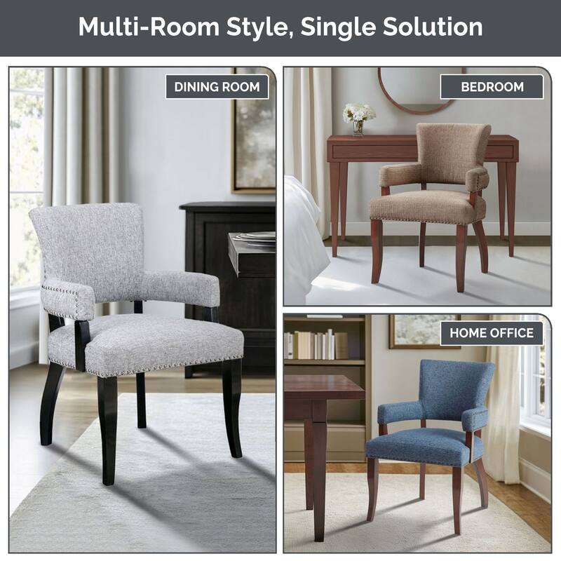 Madison Park Dawson Arm Dining Chair